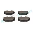 Jeu de 4 plaquettes de frein avant RAP BRAKES R-P1475 - Visuel 3