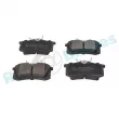 Jeu de 4 plaquettes de frein arrière RAP BRAKES R-P1476 - Visuel 2