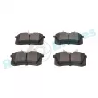Jeu de 4 plaquettes de frein arrière RAP BRAKES R-P1476 - Visuel 3