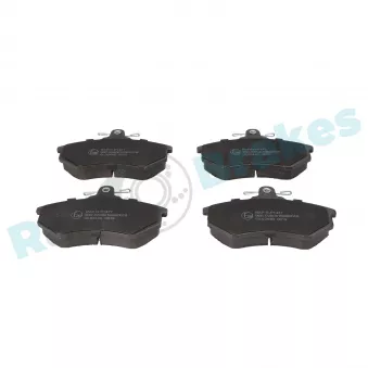 Jeu de 4 plaquettes de frein avant RAP BRAKES R-P1477