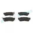 Jeu de 4 plaquettes de frein avant RAP BRAKES R-P1481 - Visuel 1