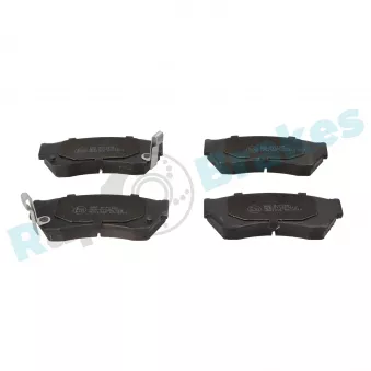 Jeu de 4 plaquettes de frein avant RAP BRAKES R-P1481