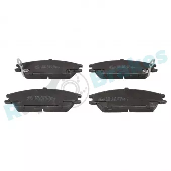 Jeu de 4 plaquettes de frein avant RAP BRAKES R-P1483