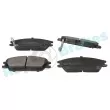 Jeu de 4 plaquettes de frein avant RAP BRAKES R-P1483 - Visuel 2