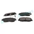 Jeu de 4 plaquettes de frein avant RAP BRAKES R-P1484 - Visuel 2