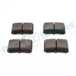 Jeu de 4 plaquettes de frein arrière RAP BRAKES R-P1486 - Visuel 3