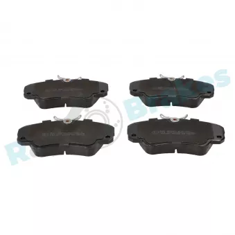 Jeu de 4 plaquettes de frein avant RAP BRAKES R-P1490