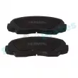 Jeu de 4 plaquettes de frein avant RAP BRAKES R-P1495 - Visuel 1