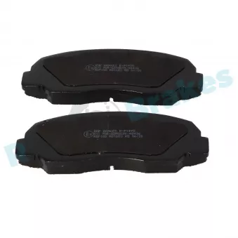 Jeu de 4 plaquettes de frein avant RAP BRAKES R-P1495