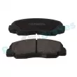 Jeu de 4 plaquettes de frein avant RAP BRAKES R-P1495 - Visuel 2