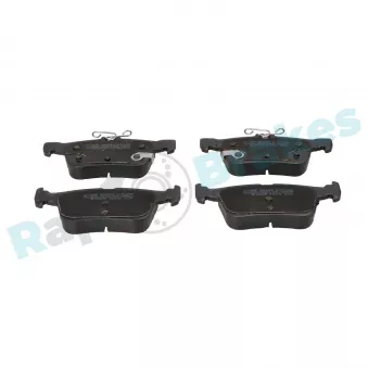 Jeu de 4 plaquettes de frein arrière RAP BRAKES R-P1499