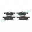 Jeu de 4 plaquettes de frein avant RAP BRAKES R-P1503 - Visuel 1