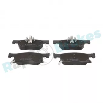 Jeu de 4 plaquettes de frein avant RAP BRAKES R-P1503