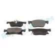 Jeu de 4 plaquettes de frein avant RAP BRAKES R-P1503 - Visuel 2