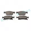 Jeu de 4 plaquettes de frein avant RAP BRAKES R-P1503 - Visuel 3