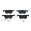 Jeu de 4 plaquettes de frein arrière RAP BRAKES R-P1505 - Visuel 1