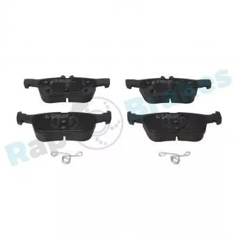 Jeu de 4 plaquettes de frein arrière RAP BRAKES R-P1505