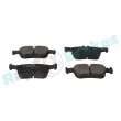 Jeu de 4 plaquettes de frein arrière RAP BRAKES R-P1505 - Visuel 2