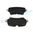 Jeu de 4 plaquettes de frein arrière RAP BRAKES R-P1507 - Visuel 3