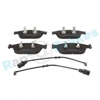 Jeu de 4 plaquettes de frein avant RAP BRAKES R-P1508