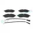 Jeu de 4 plaquettes de frein avant RAP BRAKES R-P1509 - Visuel 1