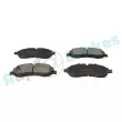 Jeu de 4 plaquettes de frein avant RAP BRAKES R-P1509 - Visuel 2
