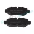 Jeu de 4 plaquettes de frein arrière RAP BRAKES R-P1511 - Visuel 3