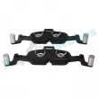 Jeu de 4 plaquettes de frein avant RAP BRAKES R-P1512 - Visuel 3