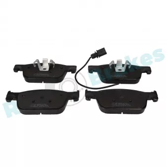 Jeu de 4 plaquettes de frein avant RAP BRAKES R-P1513