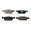 Jeu de 4 plaquettes de frein avant RAP BRAKES R-P1517 - Visuel 2