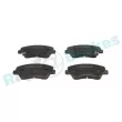 Jeu de 4 plaquettes de frein avant RAP BRAKES R-P1520 - Visuel 1