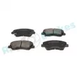 Jeu de 4 plaquettes de frein avant RAP BRAKES R-P1520 - Visuel 2