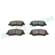 Jeu de 4 plaquettes de frein avant RAP BRAKES R-P1520 - Visuel 3