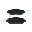 Jeu de 4 plaquettes de frein avant RAP BRAKES R-P1522 - Visuel 3