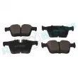 Jeu de 4 plaquettes de frein arrière RAP BRAKES R-P1523 - Visuel 1