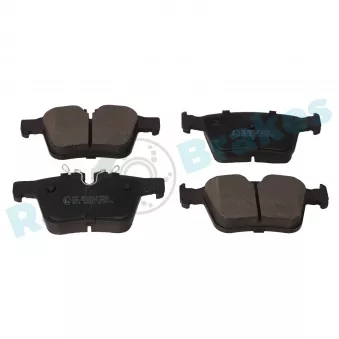 Jeu de 4 plaquettes de frein arrière RAP BRAKES R-P1523
