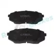 Jeu de 4 plaquettes de frein avant RAP BRAKES R-P1524 - Visuel 3