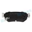 Jeu de 4 plaquettes de frein arrière RAP BRAKES R-P1525 - Visuel 3