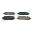 Jeu de 4 plaquettes de frein avant RAP BRAKES R-P1526 - Visuel 2