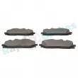 Jeu de 4 plaquettes de frein avant RAP BRAKES R-P1526 - Visuel 3