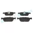 Jeu de 4 plaquettes de frein avant RAP BRAKES R-P1527 - Visuel 1
