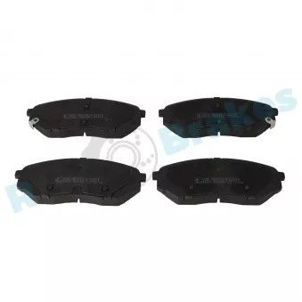 Jeu de 4 plaquettes de frein avant RAP BRAKES R-P1528