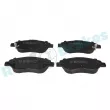 Jeu de 4 plaquettes de frein avant RAP BRAKES R-P1529 - Visuel 1