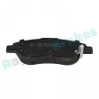Jeu de 4 plaquettes de frein avant RAP BRAKES R-P1529 - Visuel 3