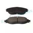 Jeu de 4 plaquettes de frein avant RAP BRAKES R-P1530 - Visuel 1