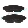 Jeu de 4 plaquettes de frein avant RAP BRAKES R-P1530 - Visuel 2