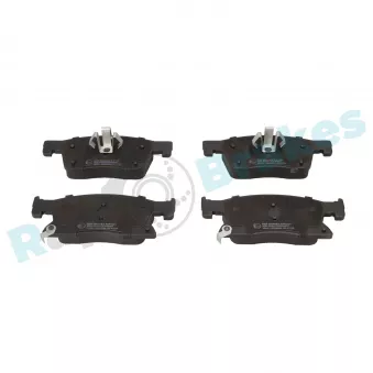 Jeu de 4 plaquettes de frein avant RAP BRAKES R-P1531