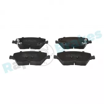 Jeu de 4 plaquettes de frein avant RAP BRAKES R-P1533