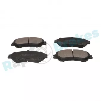 Jeu de 4 plaquettes de frein avant RAP BRAKES R-P1534