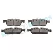Jeu de 4 plaquettes de frein avant RAP BRAKES R-P1535 - Visuel 3